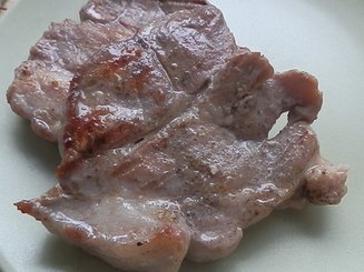 Стейк свиной на косточке