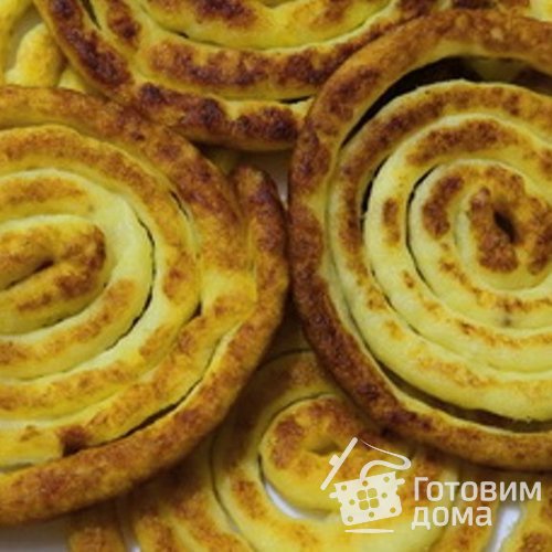 Картофельные спиральки