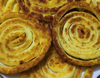 Картофельные спиральки