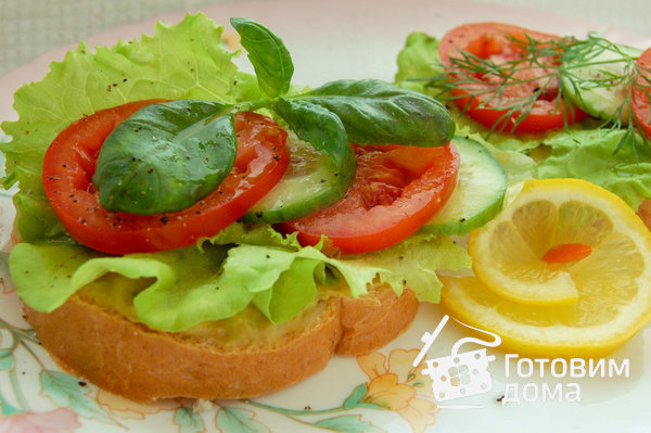 Бутерброд с авокадо фото к рецепту 2