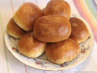 Пирожки с капустой, способ формовки