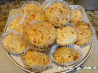 Сырные маффины