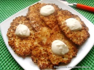 Оладьи из цветной капусты