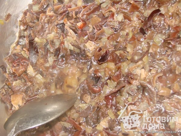 Китайские лепёшки с мясом и грибами му-эр фото к рецепту 11