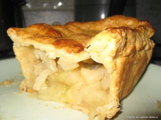 Американский яблочный пирог с сыром