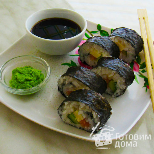 Очень вкусные домашние роллы!