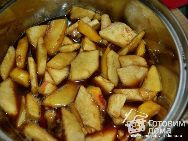 Шарлотка яблочно-кофейная фото к рецепту 1