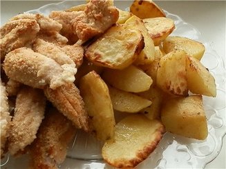 Запеченный картофель с горчицей