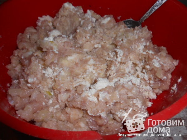 Куриные котлеты с творогом фото к рецепту 1