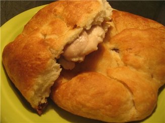 Курица в хлебном конверте