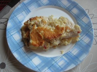 Куриные отбивные с сыром и зеленью