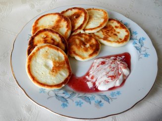 Сырники - рецепт кофейни "Шоколадница"