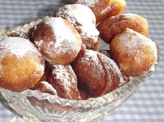 Вкусные пышки на кефире