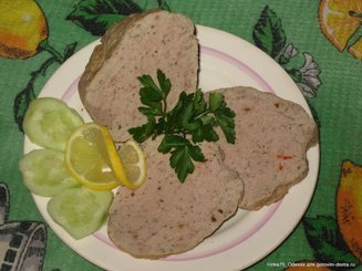Леберкезе (Leberkäse)мясной хлеб