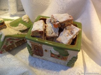 Рождественское  немецкое печенье "Mini-Stollen"