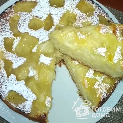 Пирог с дыней