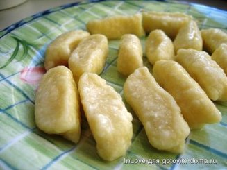 Вареники ленивые (галушки из творога)