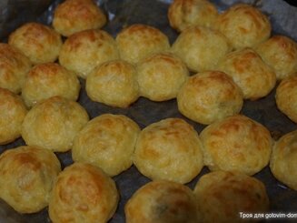 Оливки в сырной шубке