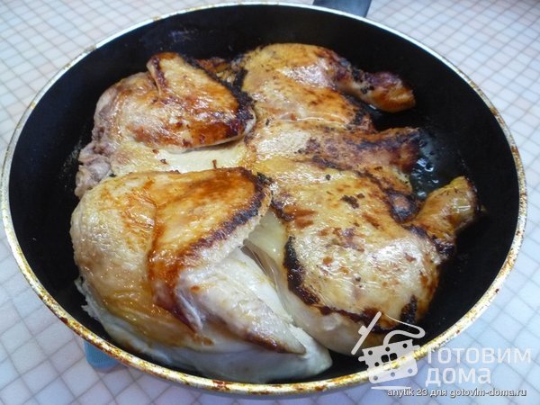 Чкмерули - курица по-грузински фото к рецепту 4