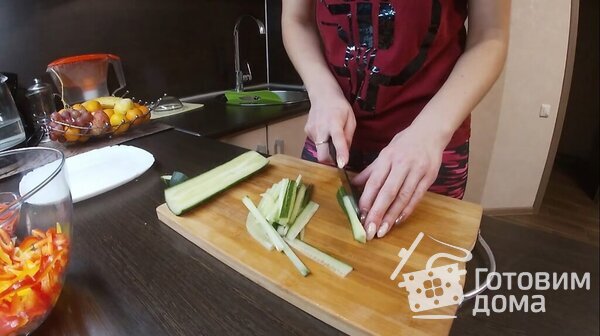 Салат с курицей без майонеза фото к рецепту 5