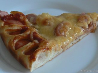 Пицца с вкусным краешком