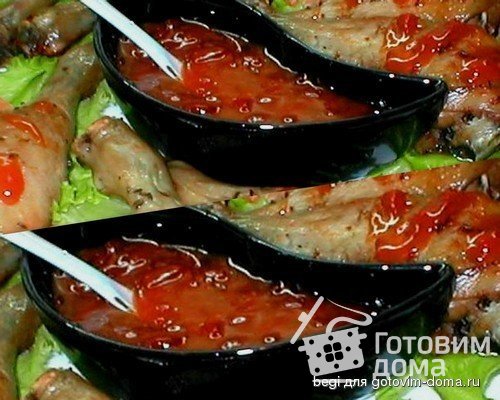 Куриные окорочка в мармеладе фото к рецепту 2