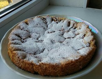 Пирог со сливами (Tarte aux prunes)