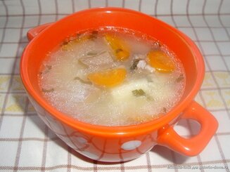 Чорба с рисом и овощами