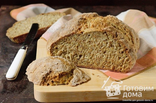 Irish Brown Soda Bread - Ирландский содовый хлеб фото к рецепту 4