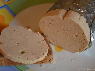Домашняя вареная колбаса из курицы