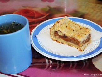Американский яблочный пирог с сыром