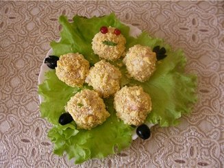Рыбные шарики "Мимоза"