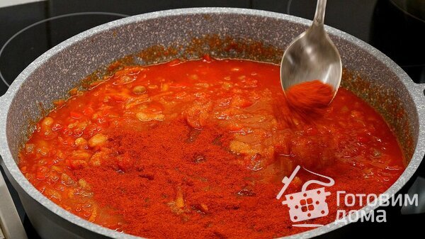 Очень красный томатный супчик с фасолью: множество вариантов исполнения фото к рецепту 9