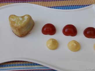 Печёное яйцо на завтрак от Аринушки