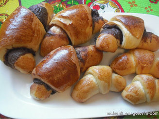 Венские рогалики (сдоба)
