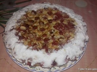 Венский пирог с вишней