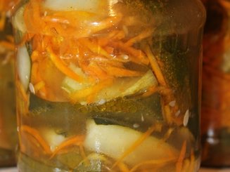 Огурцы по корейски