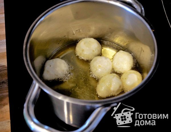Лукумадэс (Λουκουμαδες) Греческие пончики фото к рецепту 8