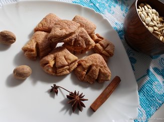 Творожное печенье "Гусиные лапки"