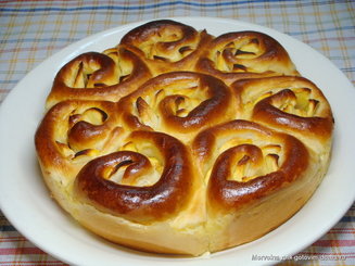 Яблочно-маковый пирог