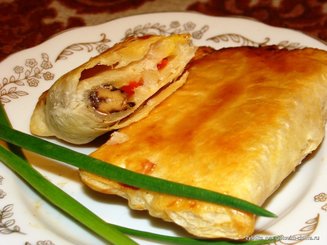 Слойки со шпротами