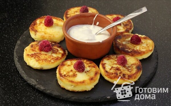 Нежные сырники без муки и манки фото к рецепту 10