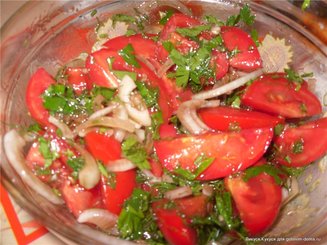 Помидоры (закусочный и салатный вариант)