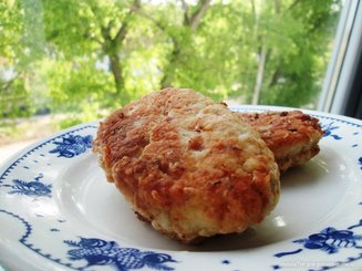 Рыбные котлеты с творогом