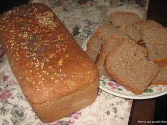 Дарницкий хлеб на закваске (без дрожжей)