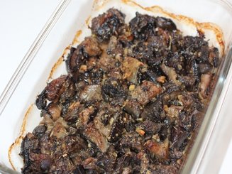 Манитарья ладолемоно (грибы с оливковым маслом и соком лимона)