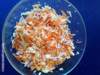 Салат с ветчиной "Николь"