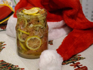 Маринованный лосось