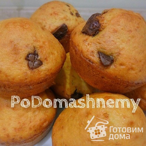 Воздушные кексы на кефире
