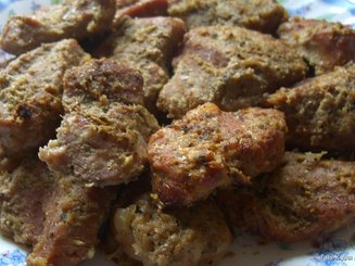 Шашлык в духовке на "луковой подушке"